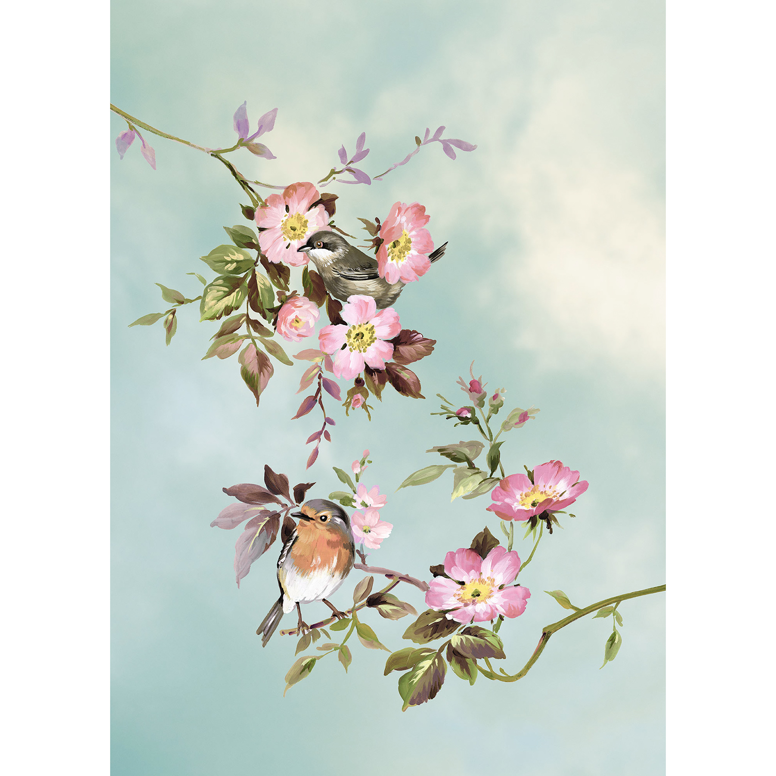 Wandbild SALUTATIONS DU MATIN - 50x70 cm