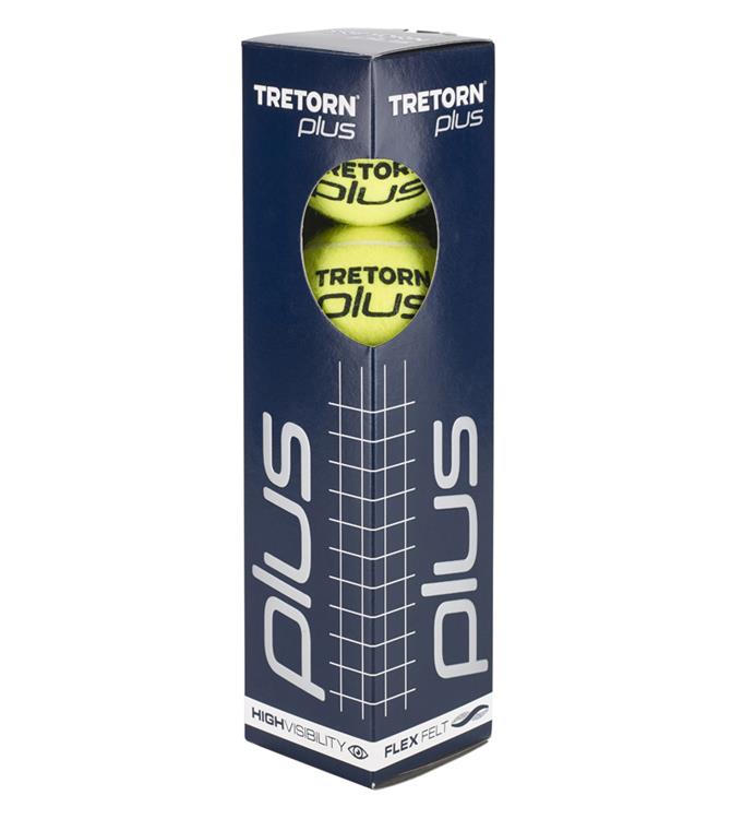 Tretorn Plus 4 Pack Tennisballen