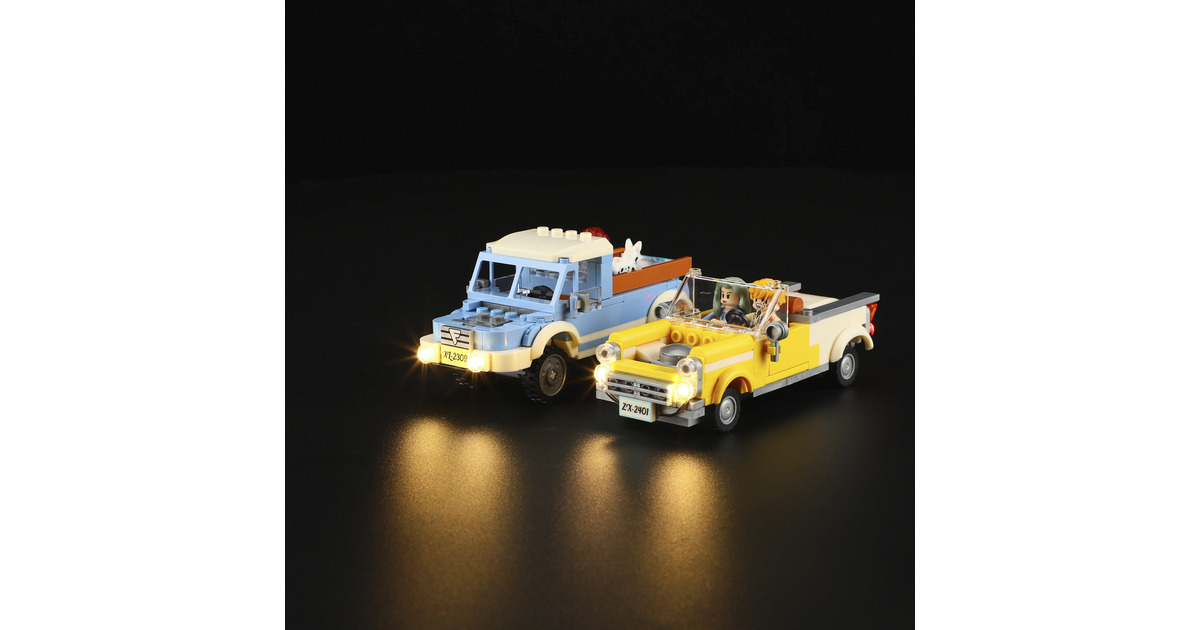 LumibricksRoad Trip - Night Glow Drive-in Constructiespeelgoed  (L9081)