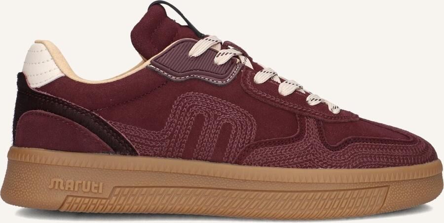 Maruti Bordo Suede Dames Sneakers Yale 66.1844.05-F36