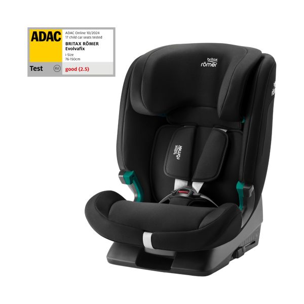 Britax Römer Evolvafix Autostoeltje - Space Black Smart