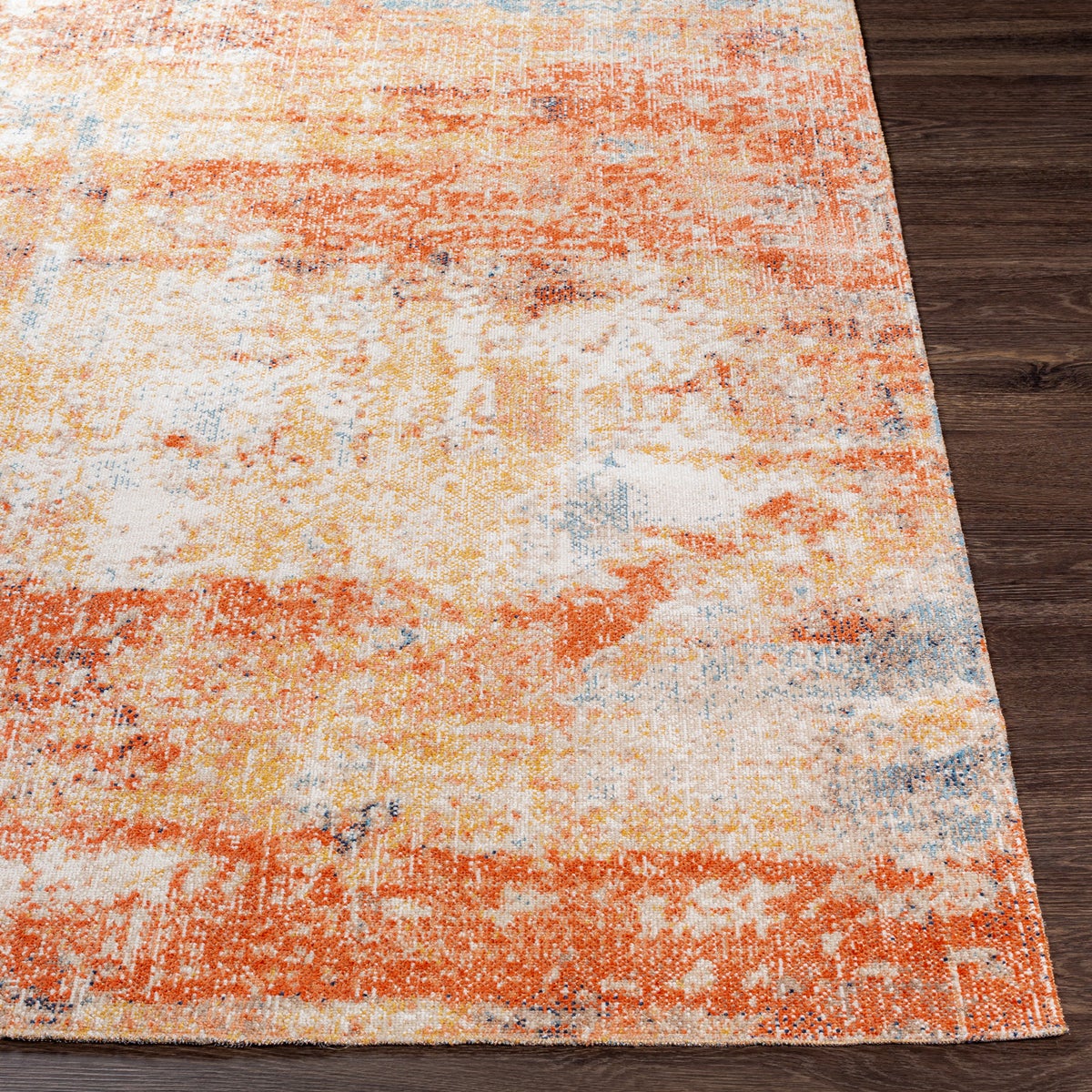 Binnen-/buitenkleed rood/blauw 80x220 cm SAMIRA
