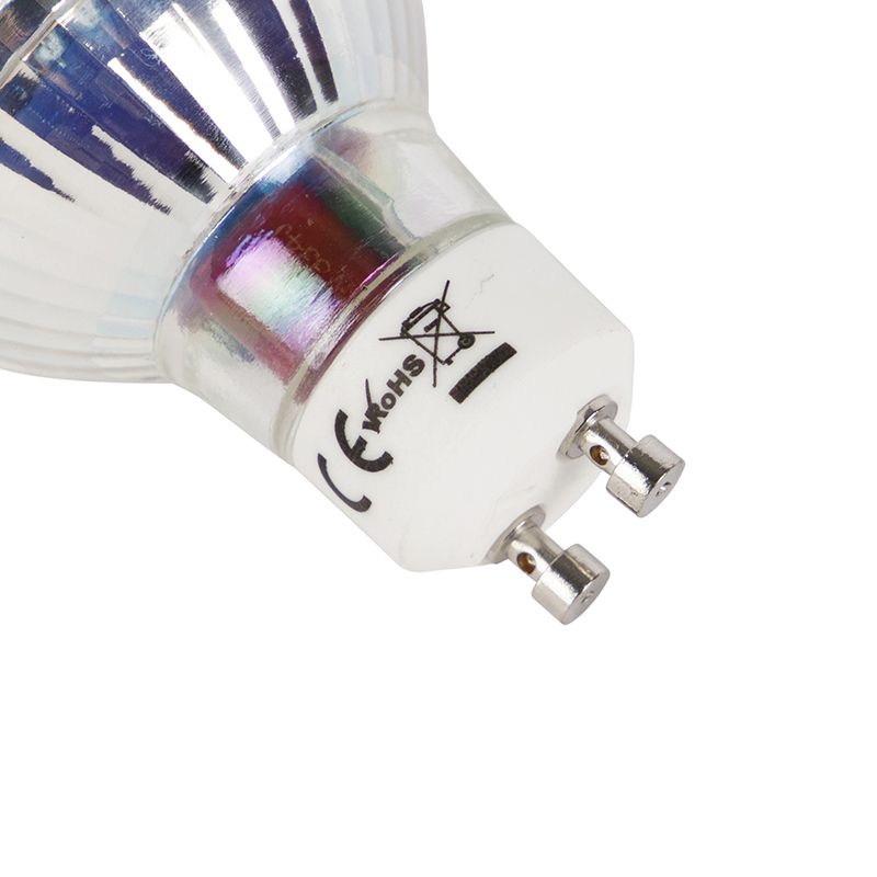 GU10 LED lamp flame filament 1W 80 lm 2200K