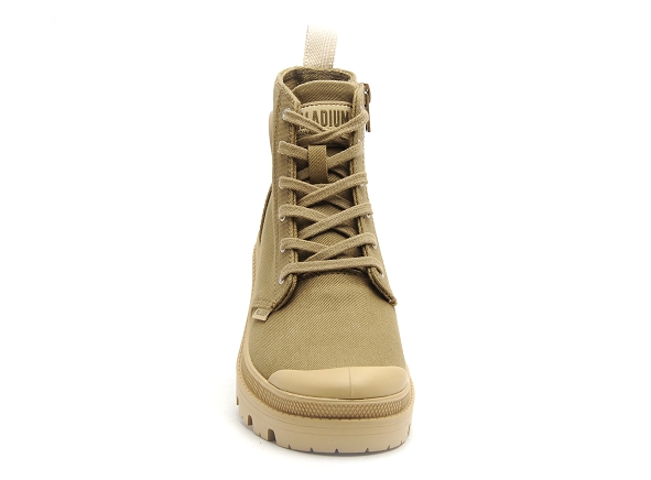 Palladium boots bottine plates femme pallabase twill beige