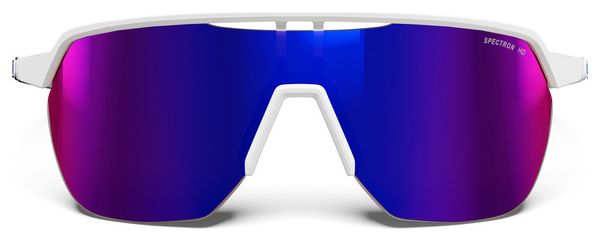 Lunettes Julbo Frequency Spectron HD 3 - Blanc / Bleu - Groupama-FDJ
