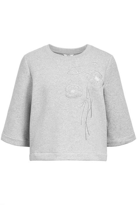 Object grijze dames sweater