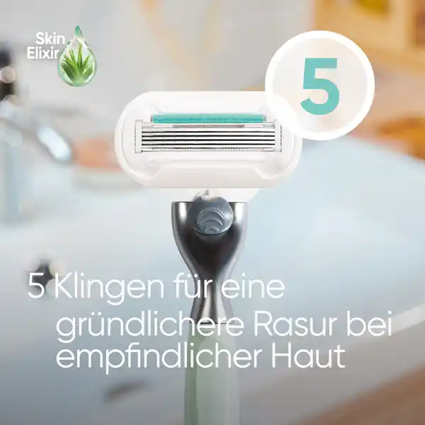 Deluxe Smooth Sensitive Rasierklingen
