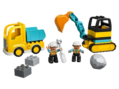 LEGO Truck & Graafmachine met rupsbanden (10931)