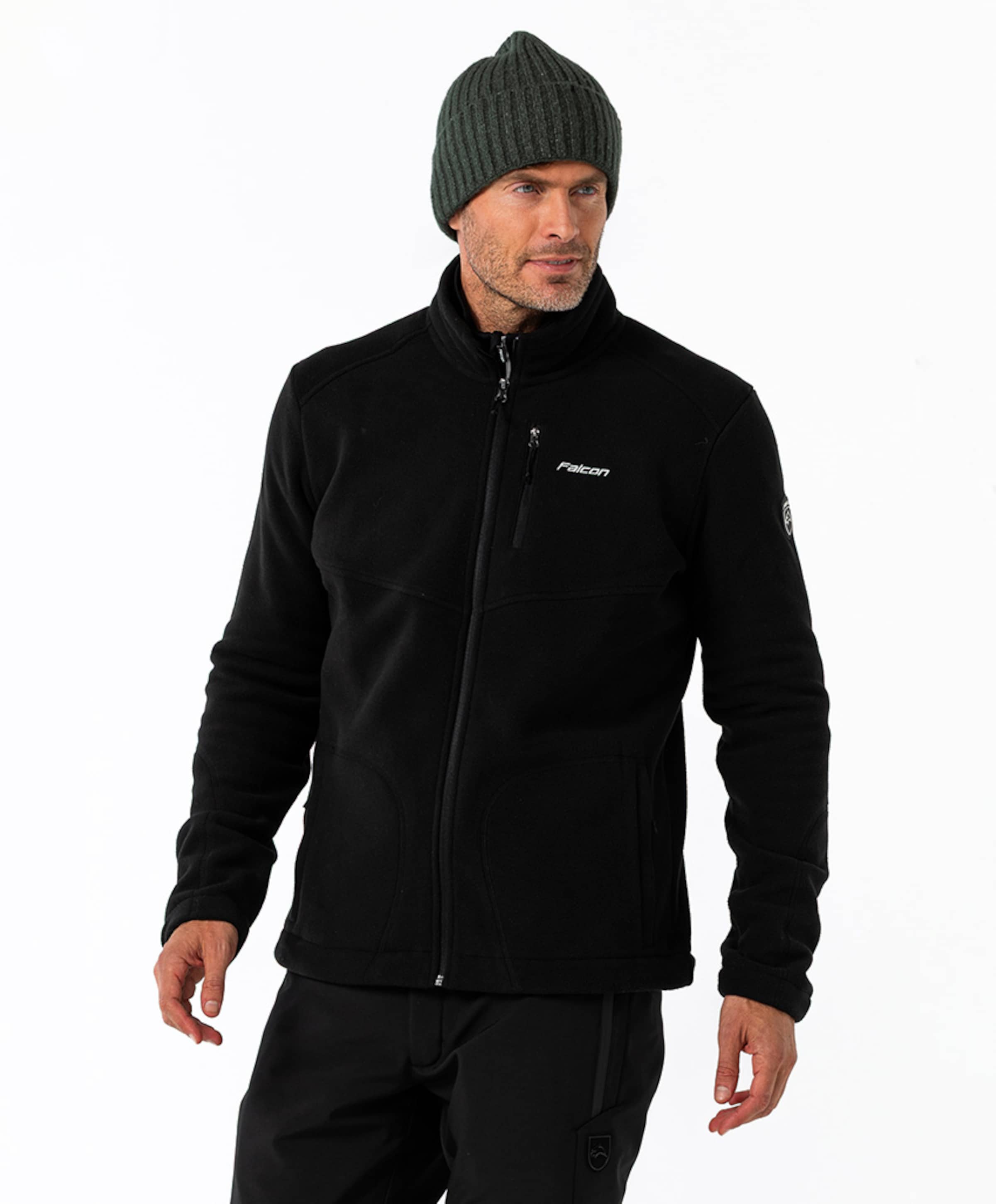 Falcon Heren vest zwart