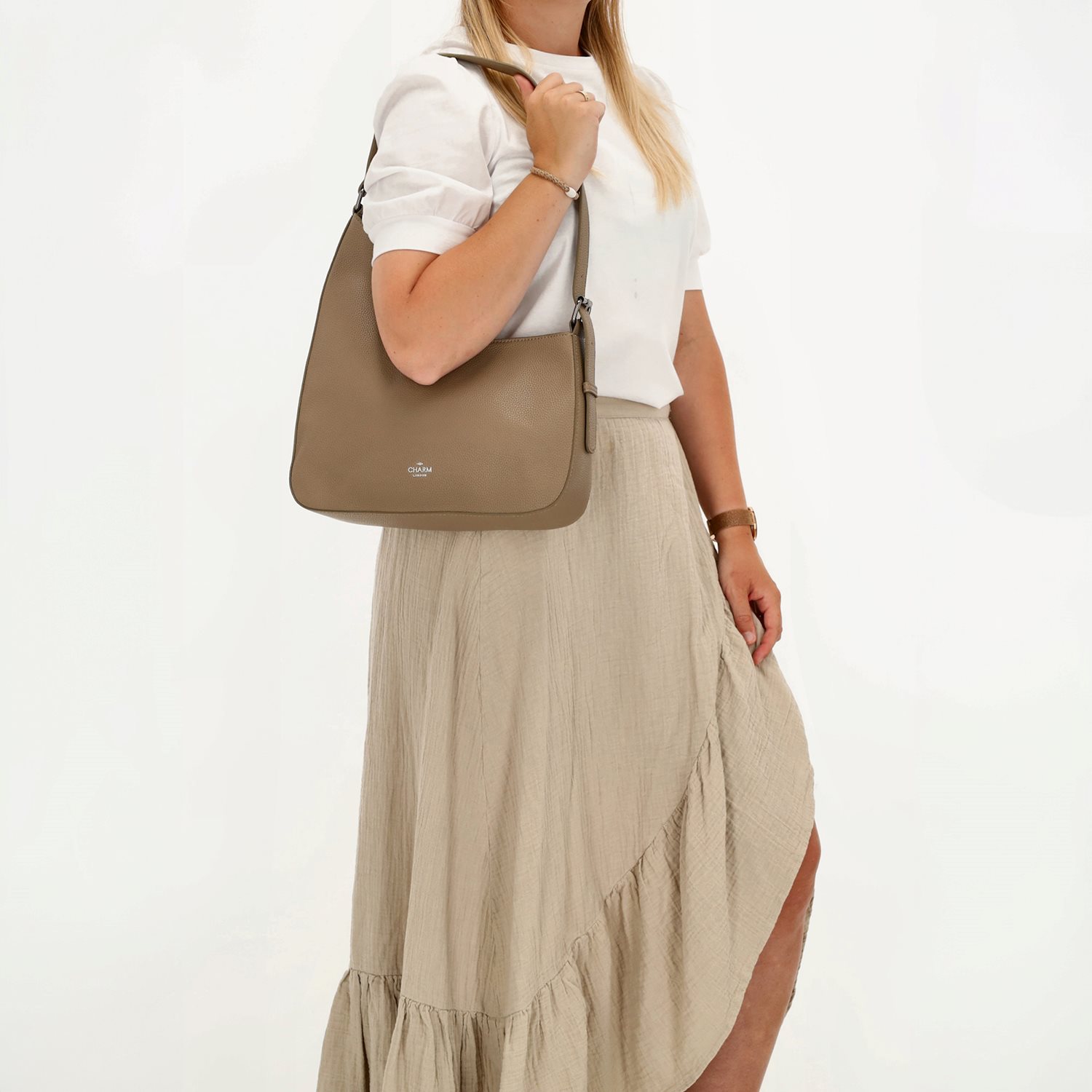 Charm London Montmartre Shoulderbag taupe