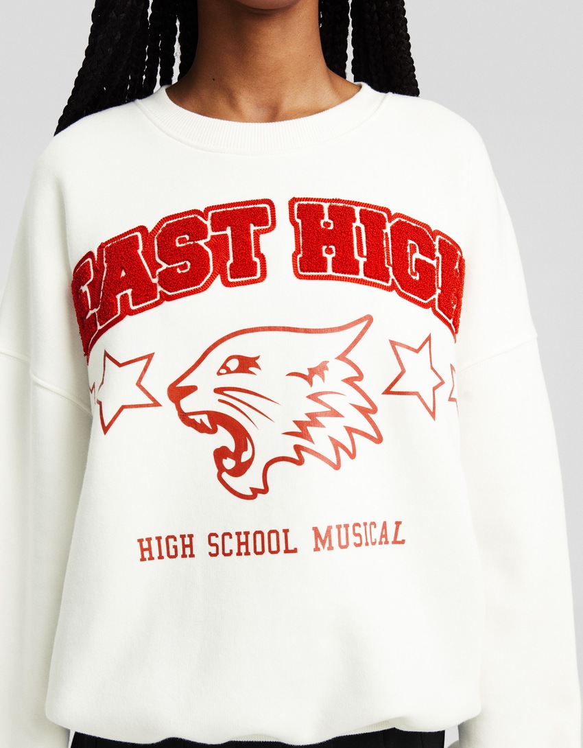 Moletom com estampa de High School Musical