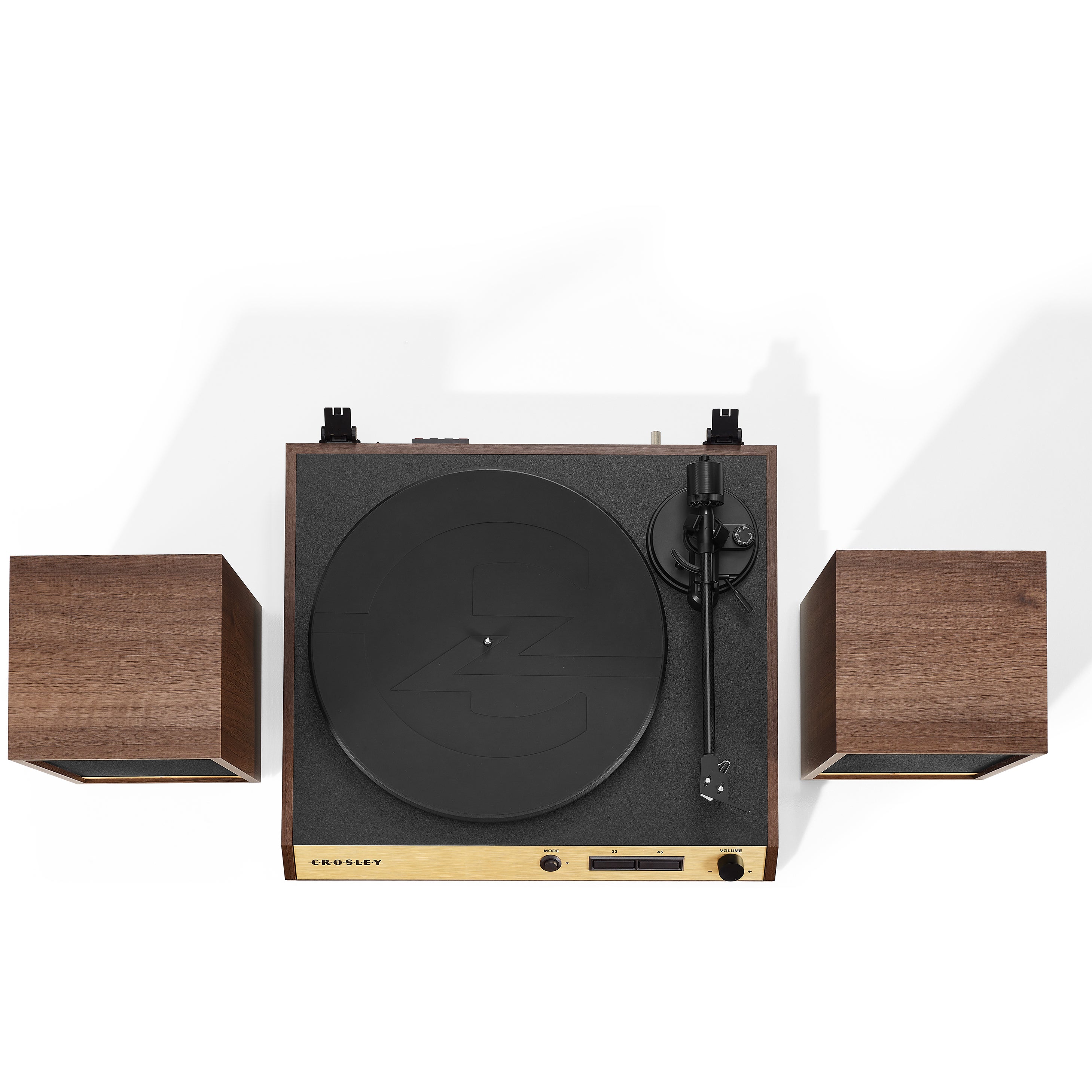 Crosley C72 platenspeler Walnut