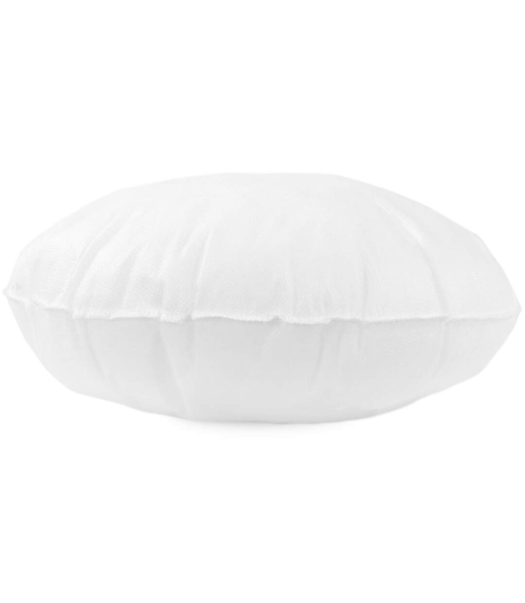Coussin à recouvrir rond 80 cm C BULLET Blanc garnissage polyester