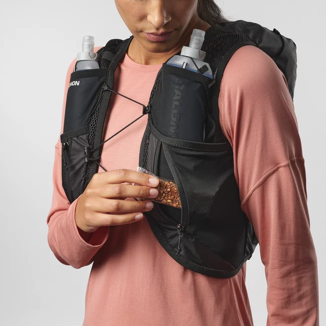 ACTIVE SKIN 12  Veste d'hydratation de running pour femme avec flasks incluses