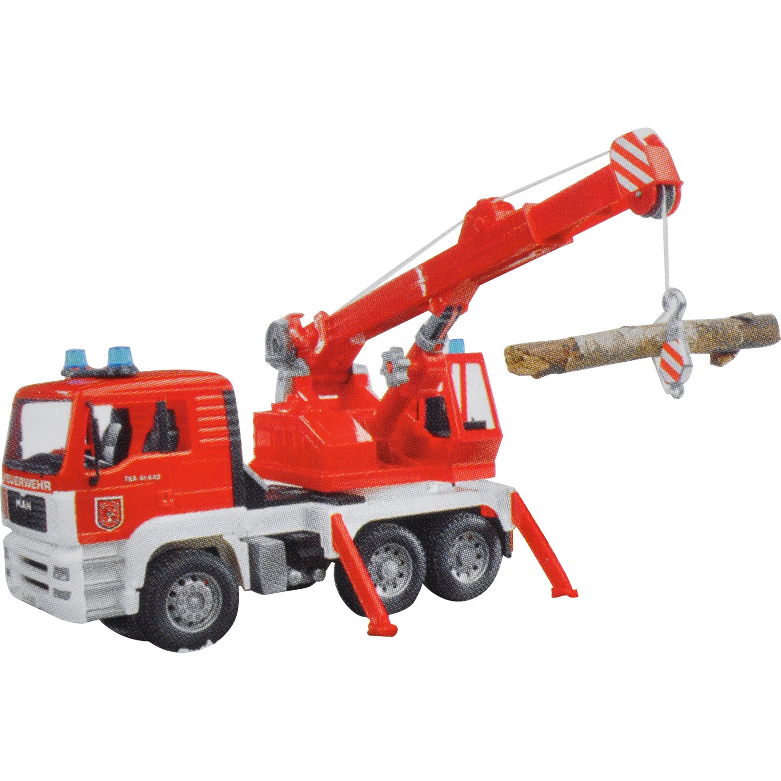 Bruder Feuerwehr mit Drehleiter