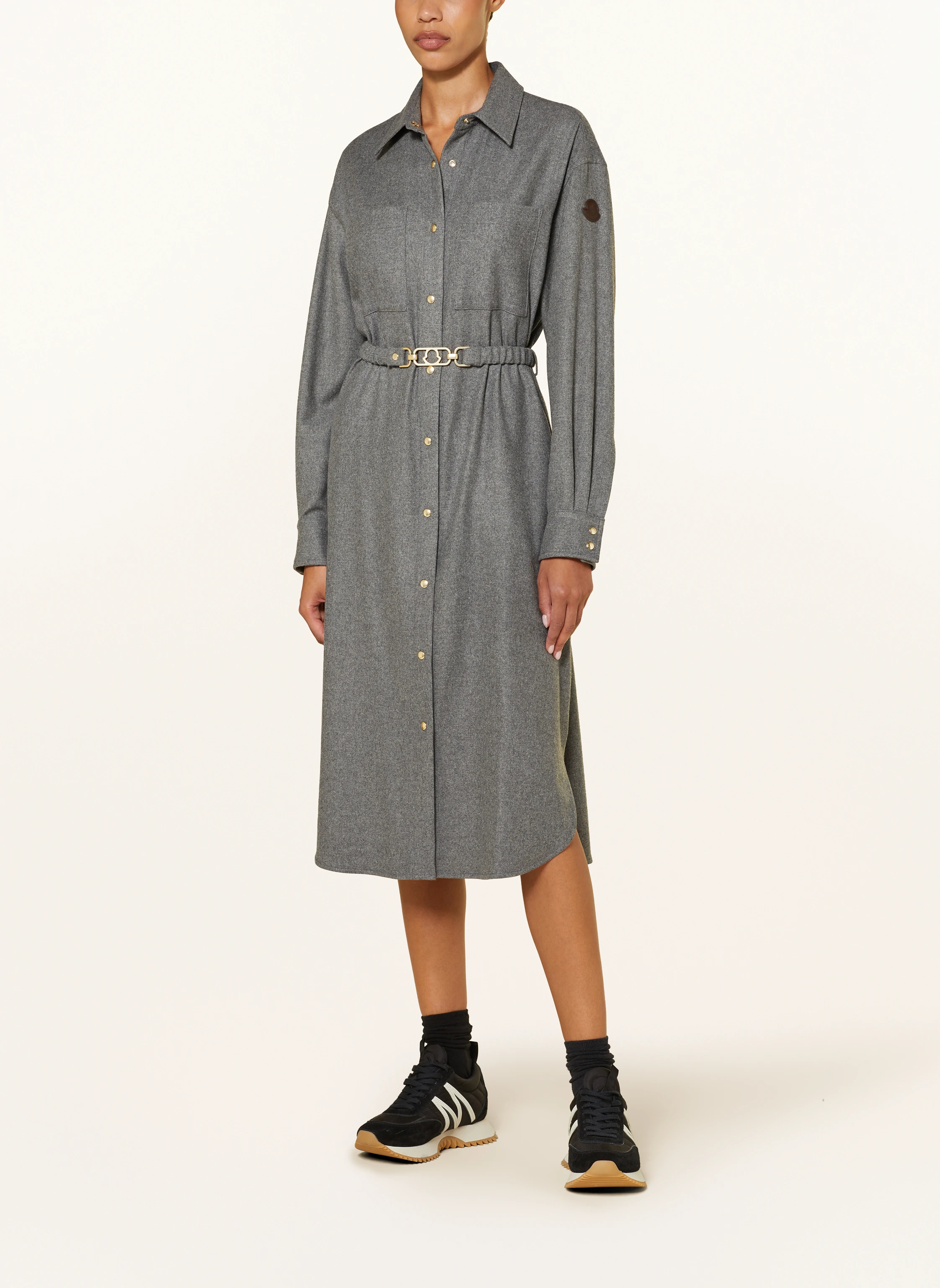 MONCLER Hemdblusenkleid