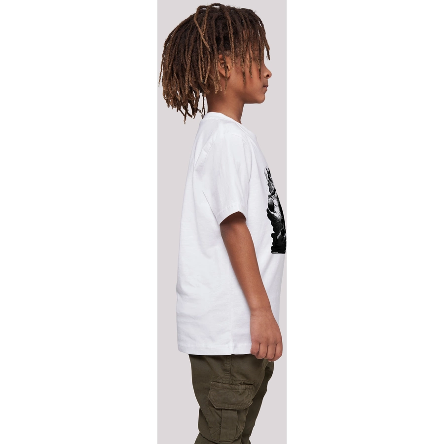 F4NT4STIC T-Shirt Basketball Splash Sport  UNISEX weiß