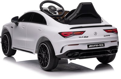 Mercedes Benz CLA45 Elbil, Hvit