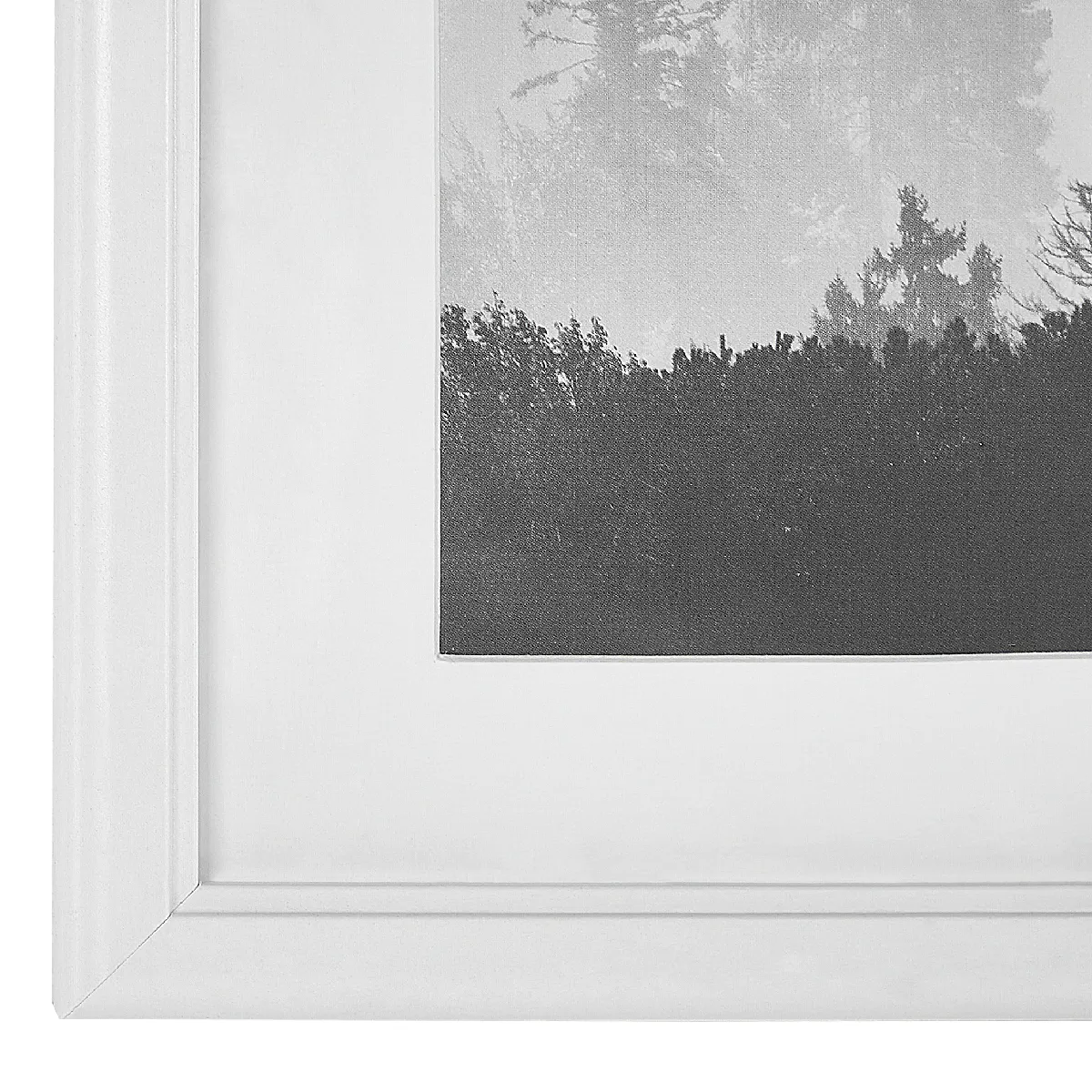 Beliani Cadre photo ZINARE Blanc