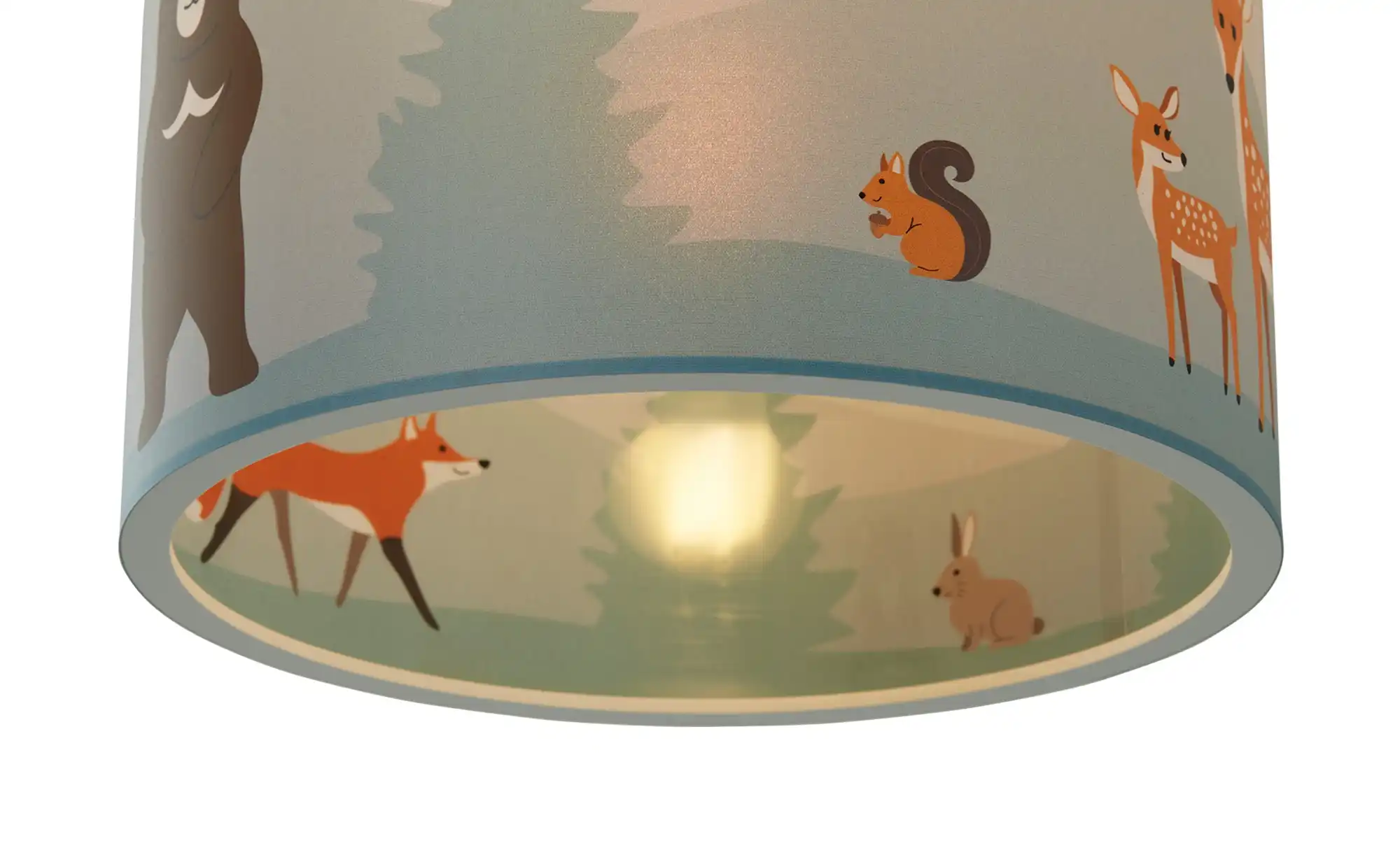 Pendelleuchte, 1-flammig, `Wald`