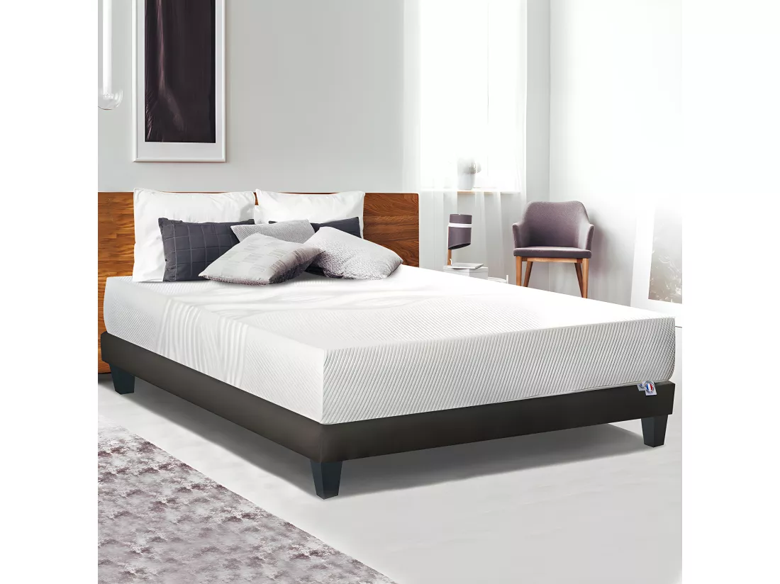 NEOREV | Matelas AZEO 90x190 cm | Mousse avec mémoire de forme