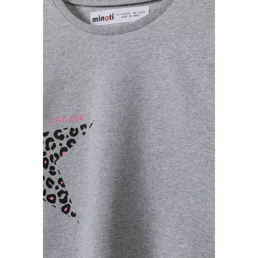 MINOTI 3er-Pack Longsleeves Grau