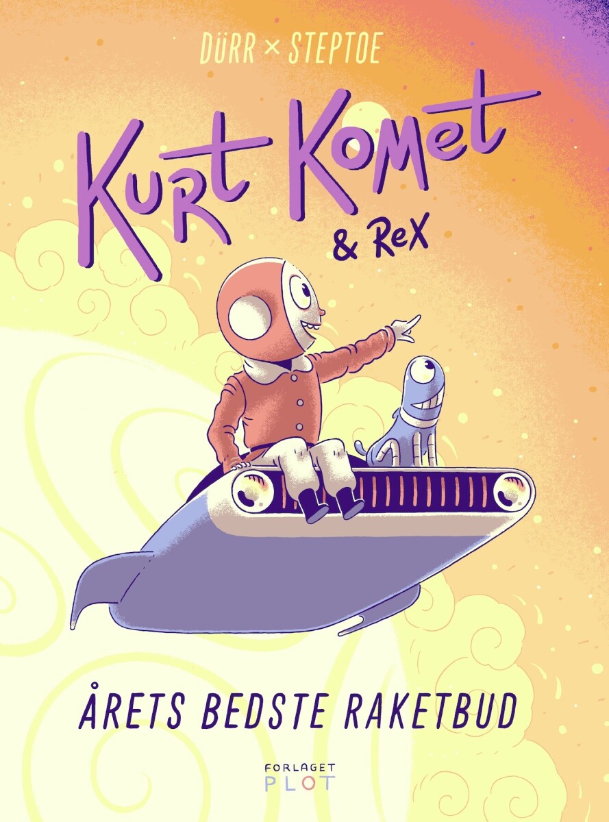 Kurt Komet Og Rex - Årets Bedste Raketbud - Morten Dürr - Bog
