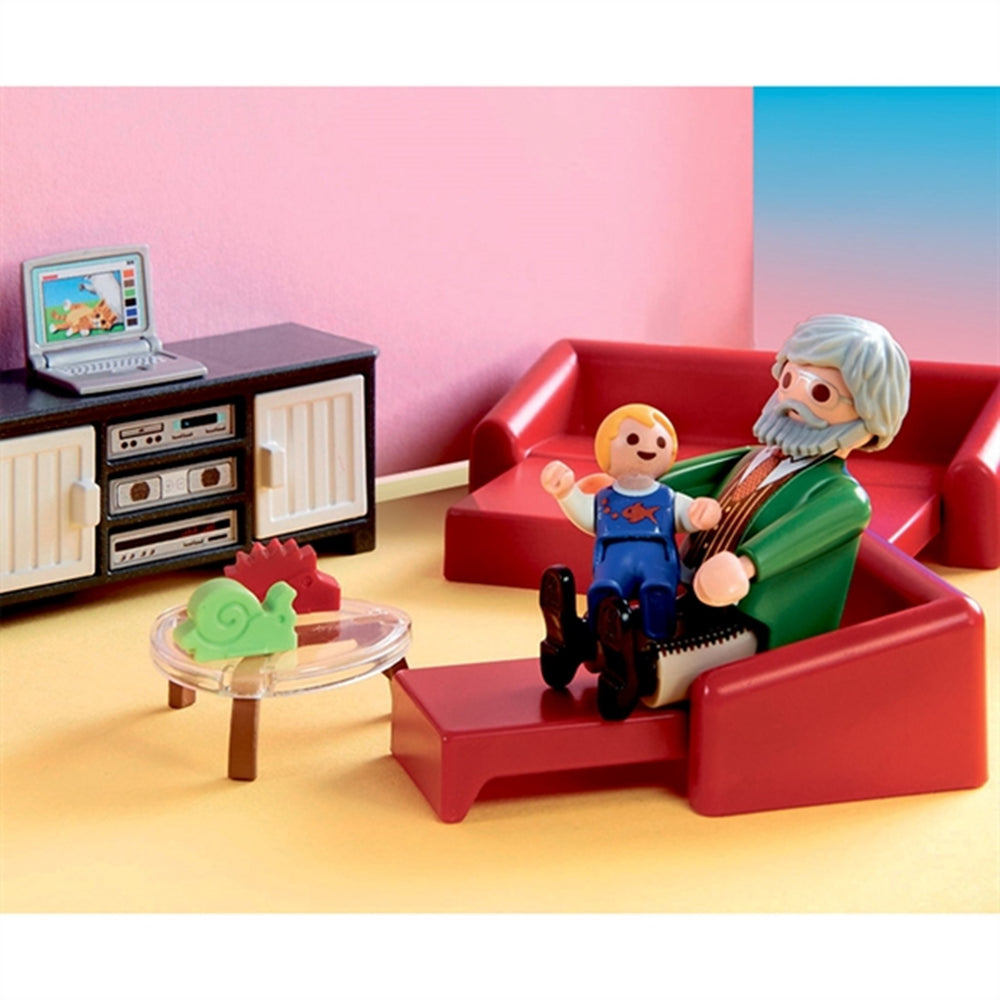 Køb Playmobil® Dollhouse - Dagligstue | Luksusbaby