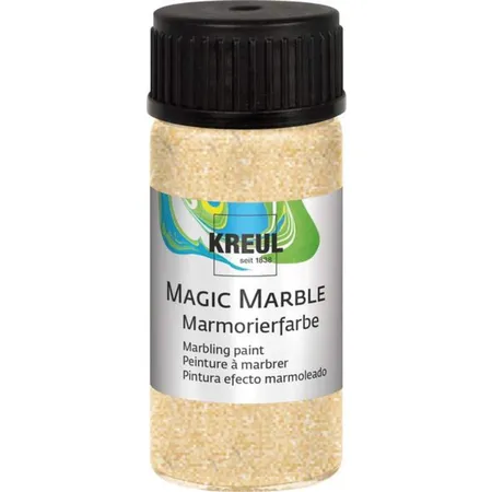 KREUL Magic Marble Marmorierfarbe Glitzer-Gold 20 ml