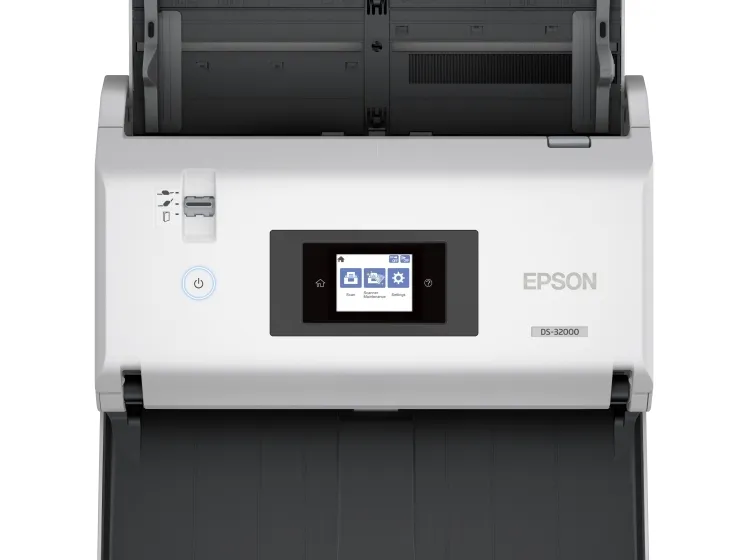 Epson WorkForce DS-32000 - Dokumentscanner - Contact Image Sensor (CIS) - Duplex - A3 - 600 dpi x 600 dpi - op til 90 ppm (mono) / op til 90 ppm (farve) - ADF (120 ark) - op til 40000 scanninger pr. dag - USB 3.0