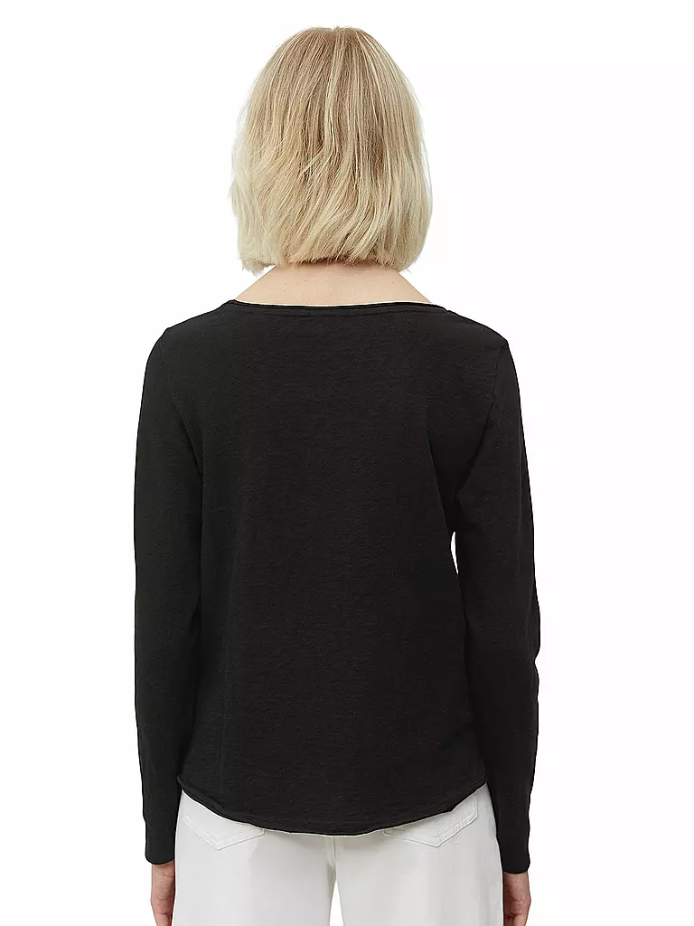 MARC O' POLO DENIM Langarmshirt  schwarz