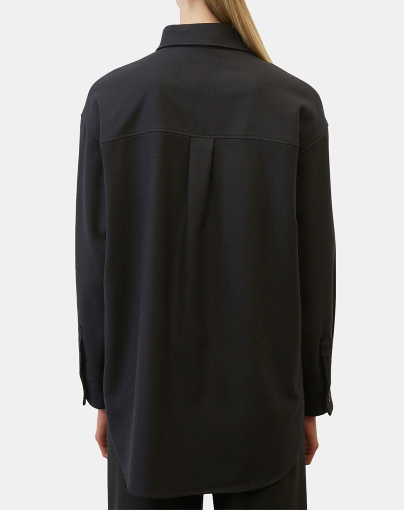 Marc O'Polo Surchemise en Laine mélangée noire