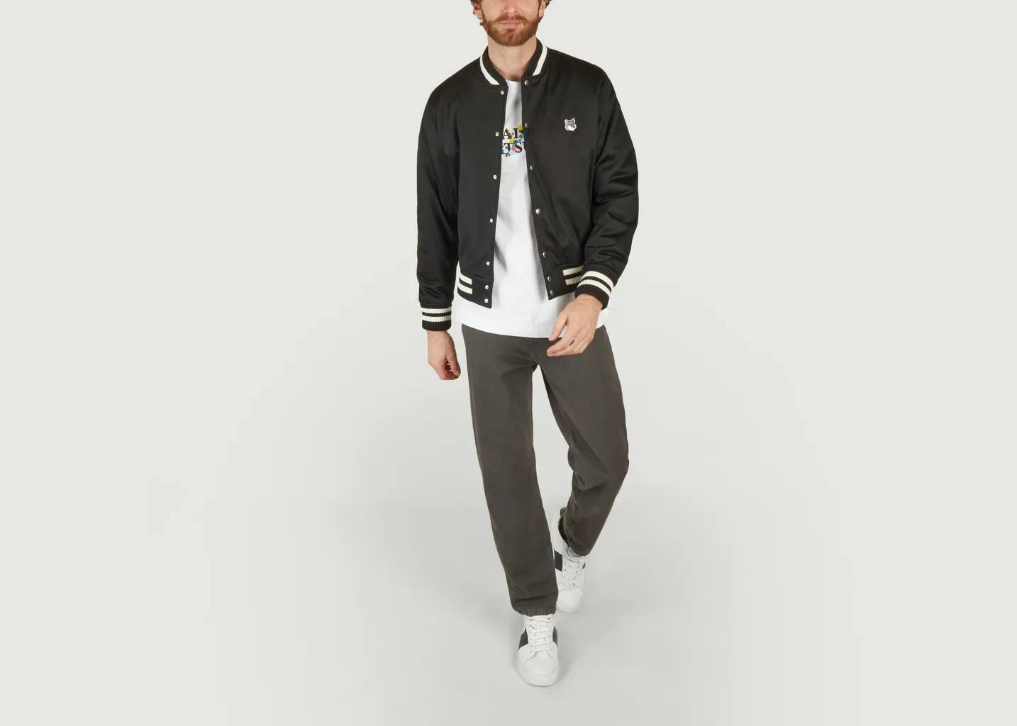 Blouson Teddy Fox Maison Kitsuné