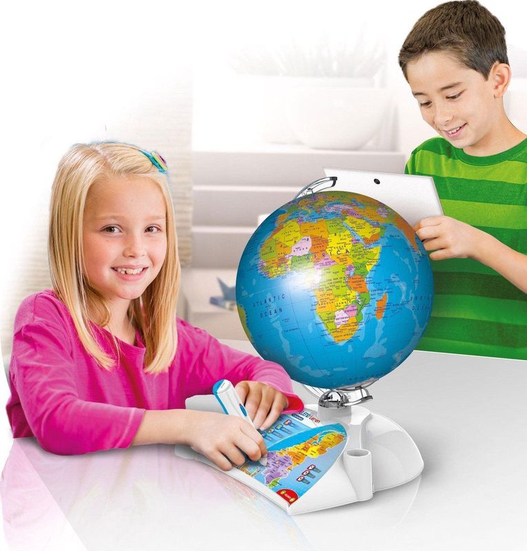 Clementoni - Interactieve Wereldbol - Educatief Speelgoed - Multicolor