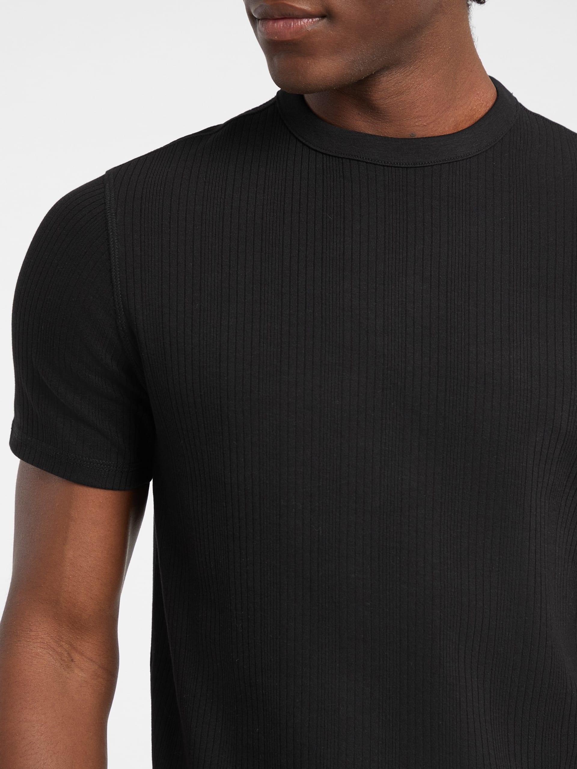 Camiseta Slim Variegated Rib