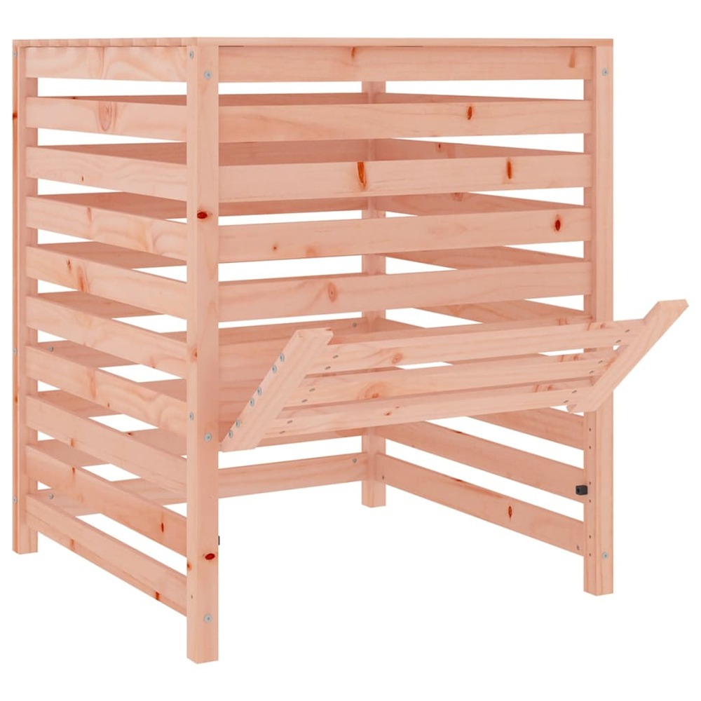 Composteur 82,5x82,5x99,5 cm bois de douglas massif