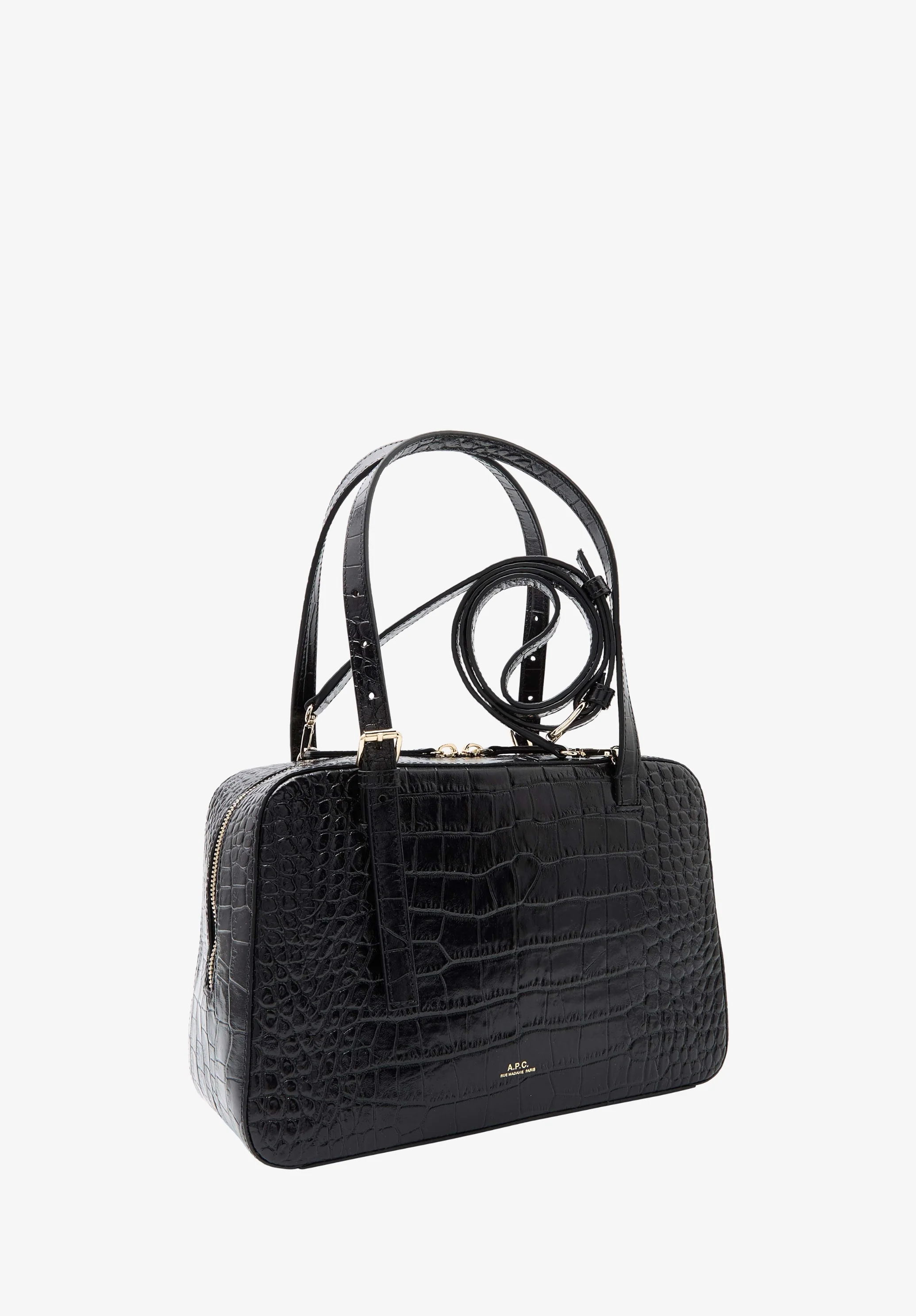 Sac Virginie Box - Noir