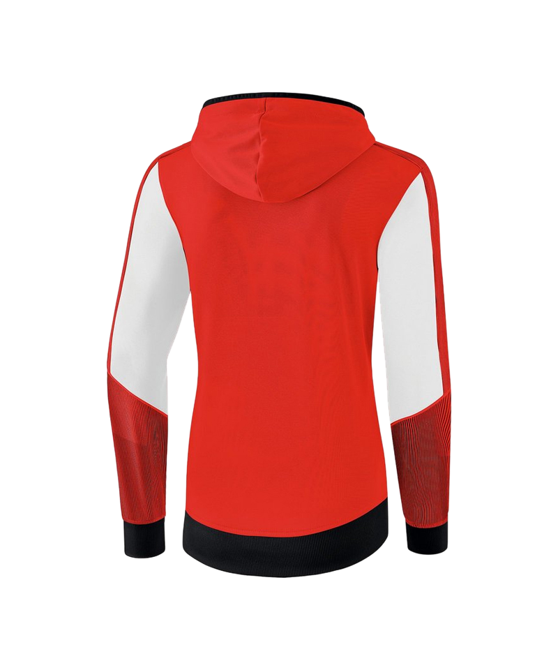 Erima Premium One 2.0 Kapuzenjacke Damen Rot