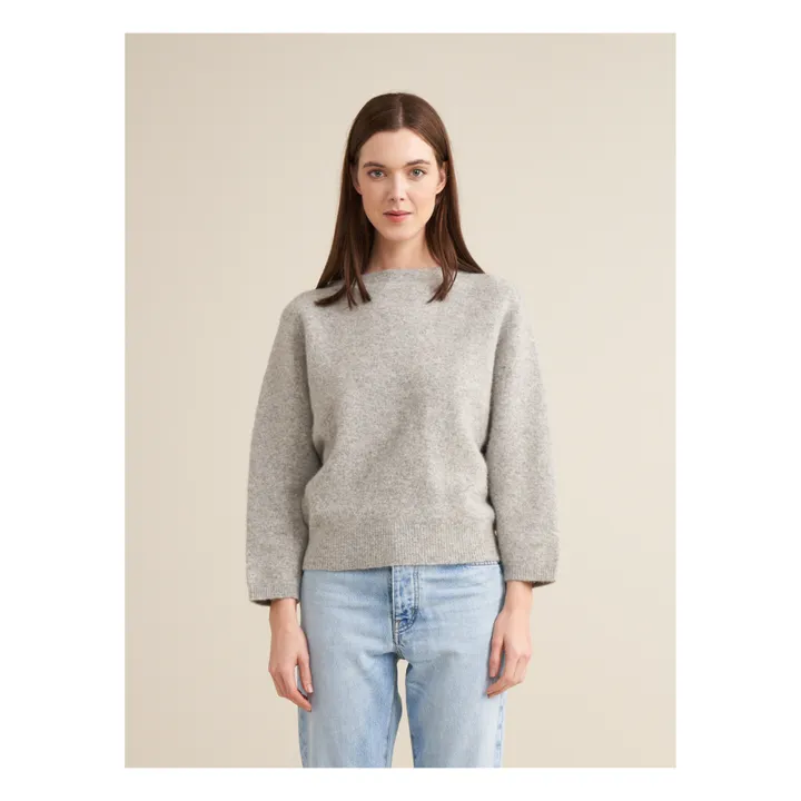 Bellerose Pull Deris Laine - Collection Femme | Gris clair