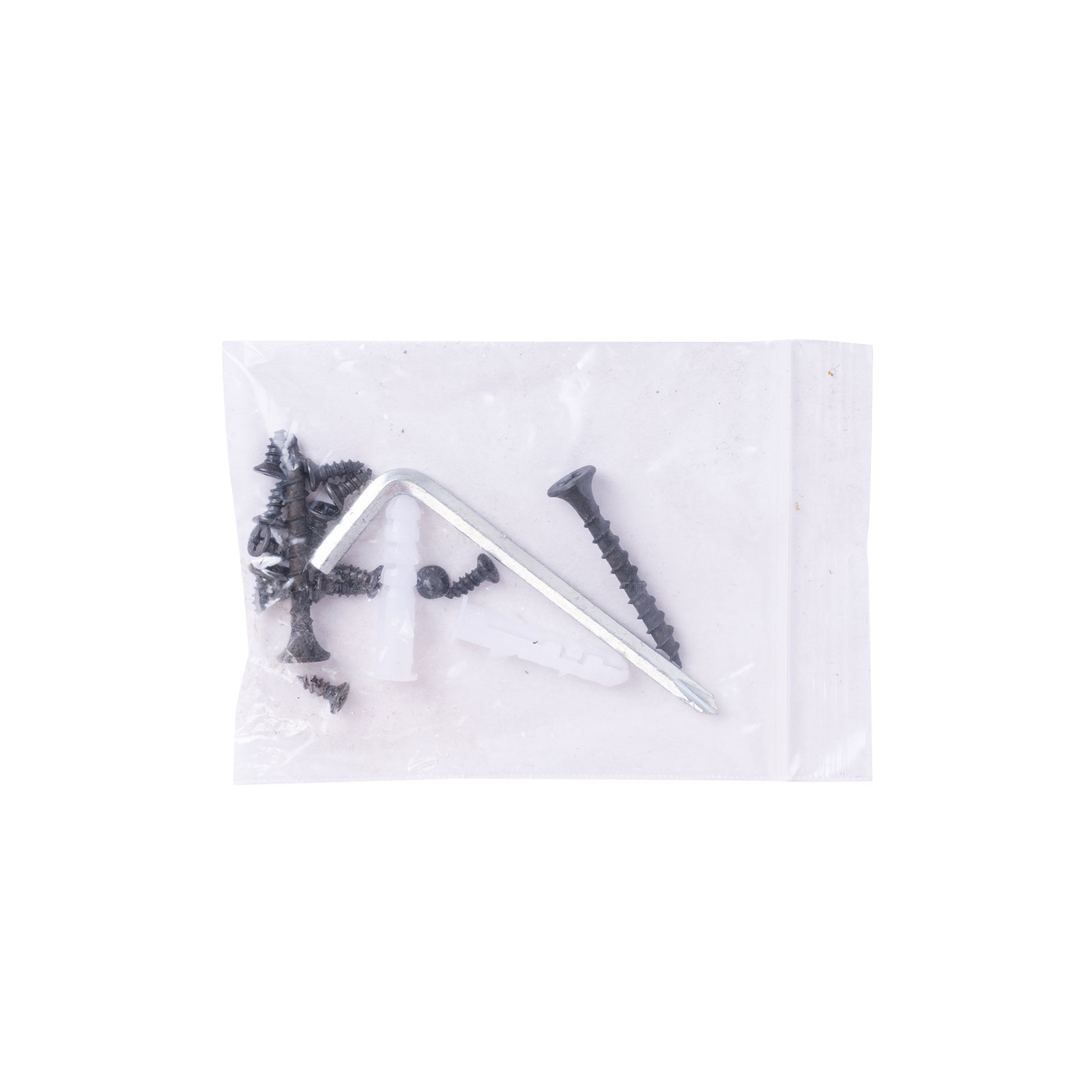 Wandregal - schwarz-natur - 58 cm