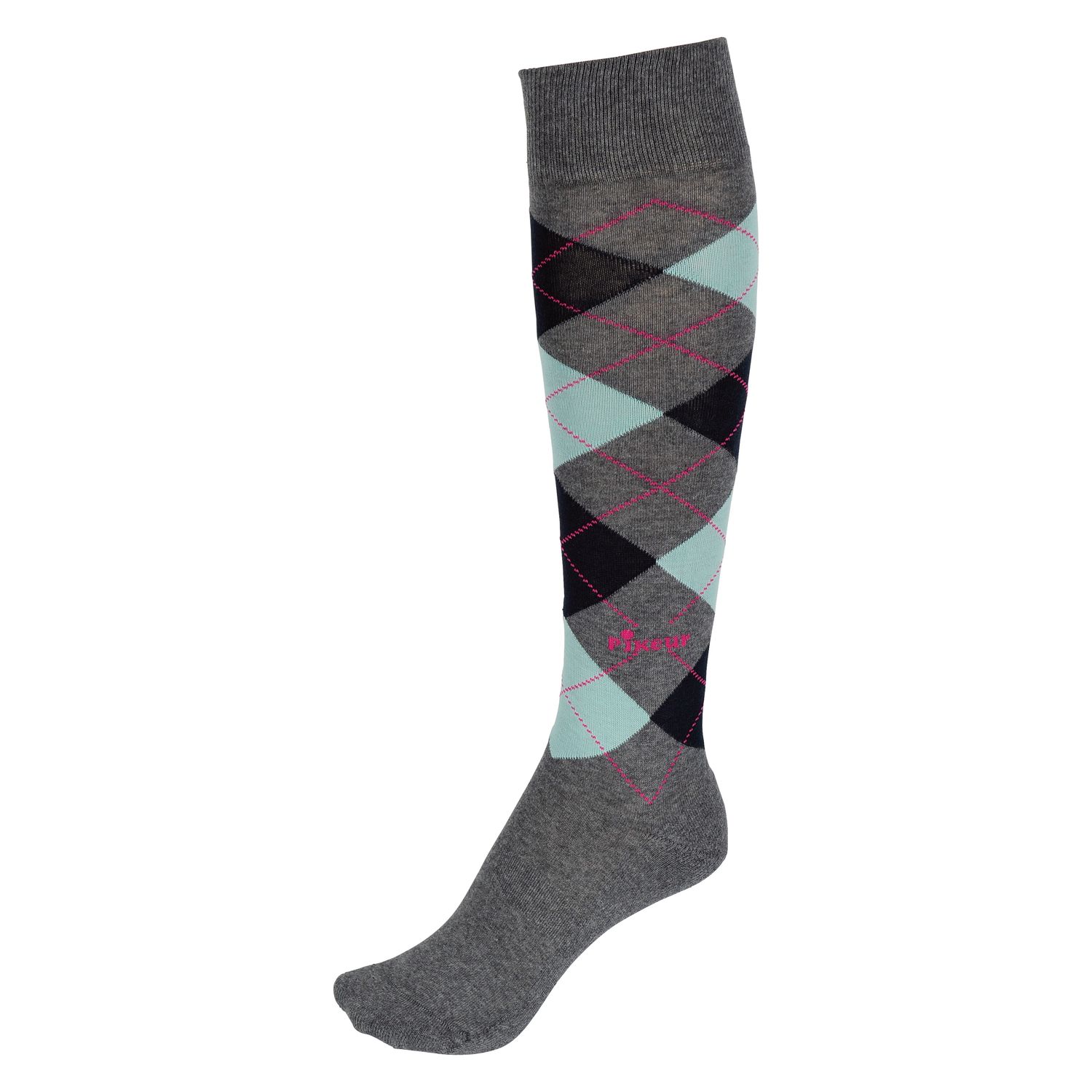 PIKEUR Reitsocken  - grey/mint/navy