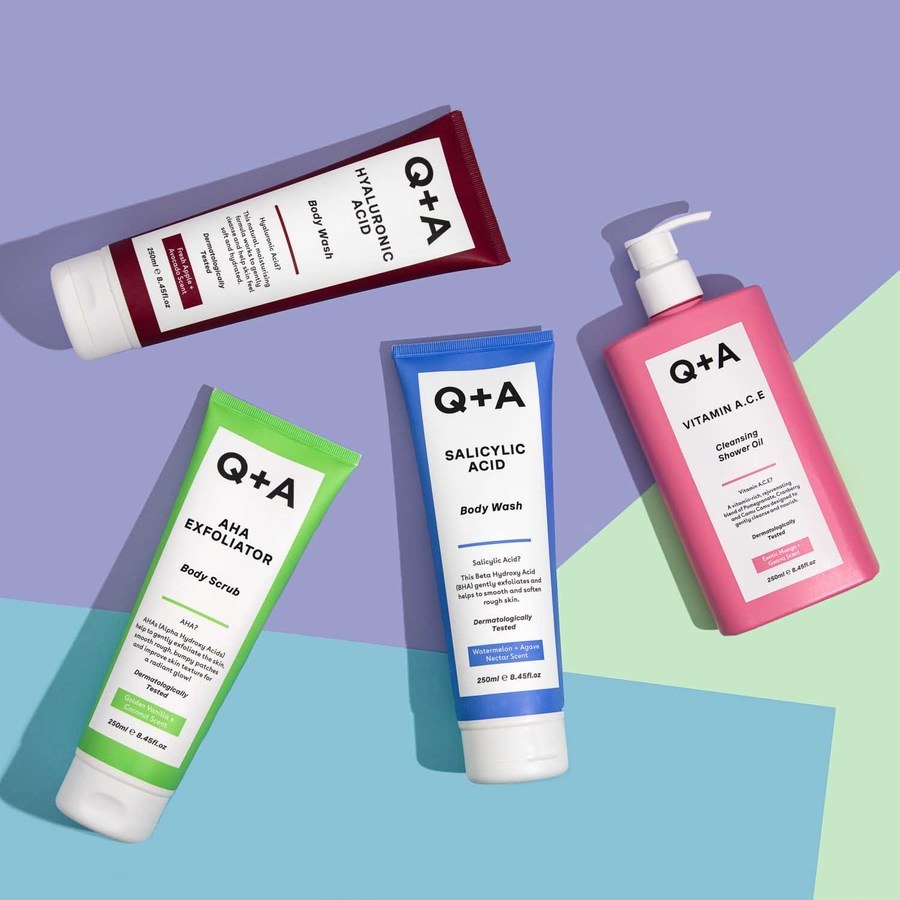 Q+A Salicylic Acid Body Wash 250ml
