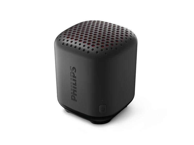 Philips Bluetooth Speaker TAS1505B/00 Schwarz Kabellose Lautsprecher – Party im Taschenformat