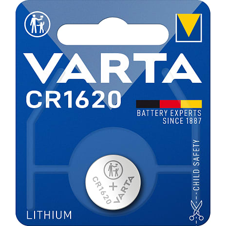 Varta cr 1620 button cell battery