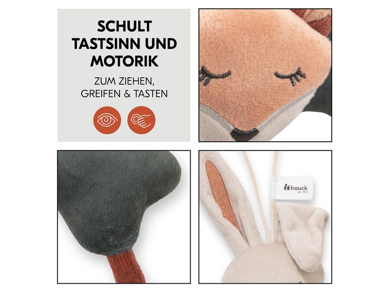Hauck Mobile Wald Weiss Spielcover Mobile für Hauck Reisebetten