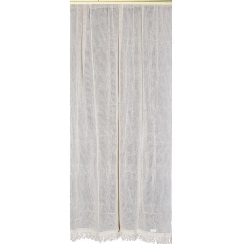 Rideau de porte - Moustiquaire Avignon en coton 140 x 225 cm, écru