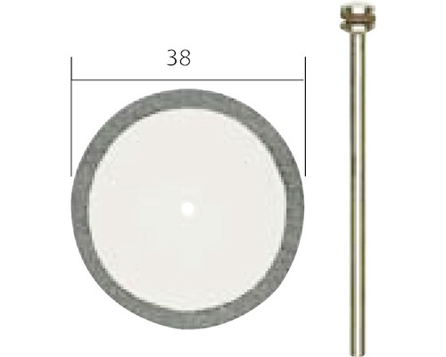 Proxxon diamant gecoate doorslijpschijf Ø 38 mm