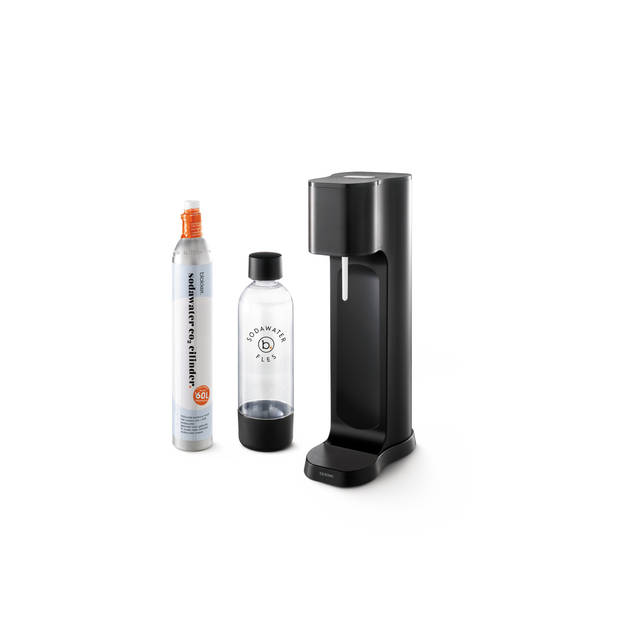 Blokker sodawater maker starterset - zwart