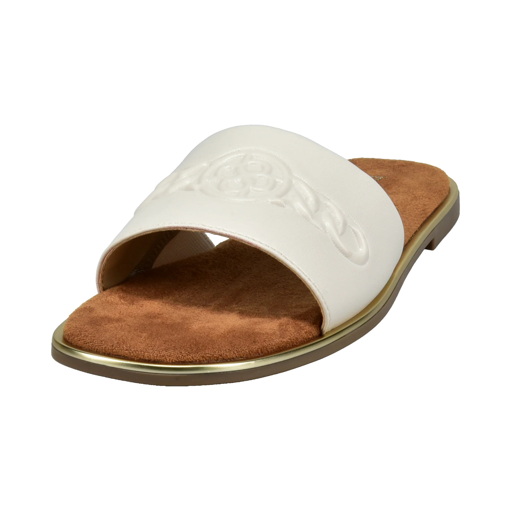 Pantoletten beige