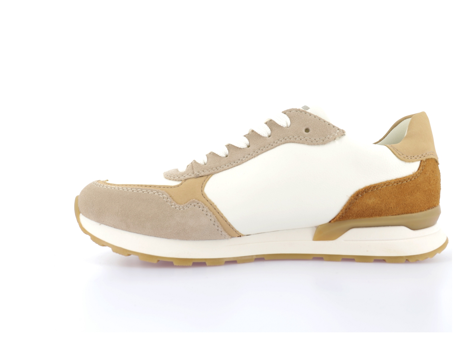 Rieker-U0307 Cuir Multi Blanc